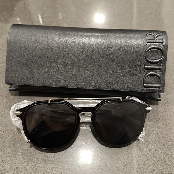 New authentic Black Pantos Sunglasses DIORBLACKSUIT RI - Picture 4 of 7
